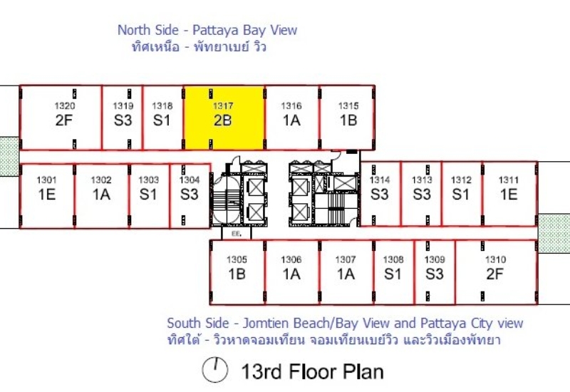 Floor 13 plan